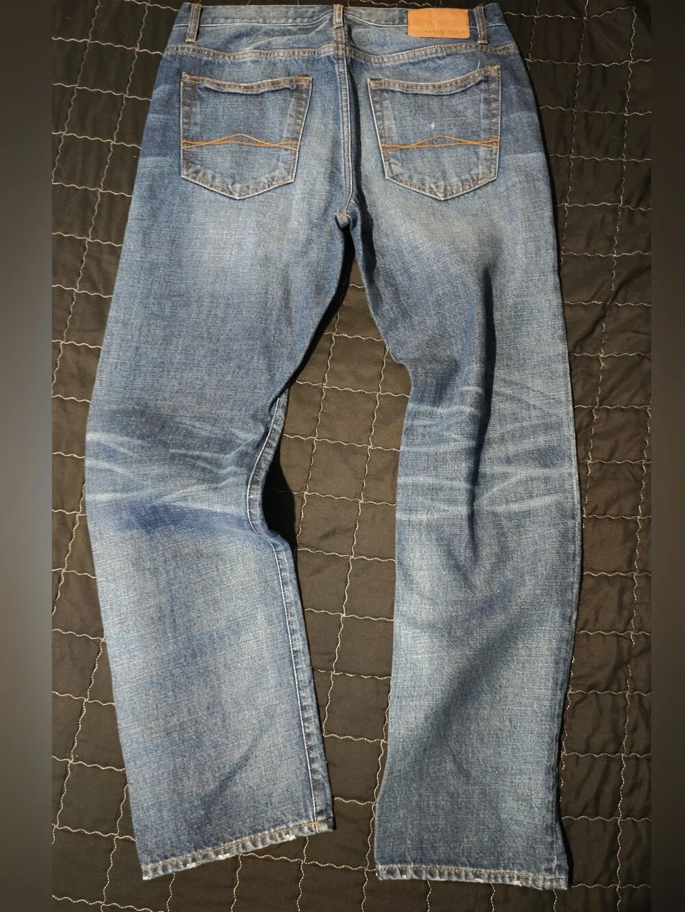 Aeropostale Men's Straight Leg Blue Denim Jeans Size W32xL32